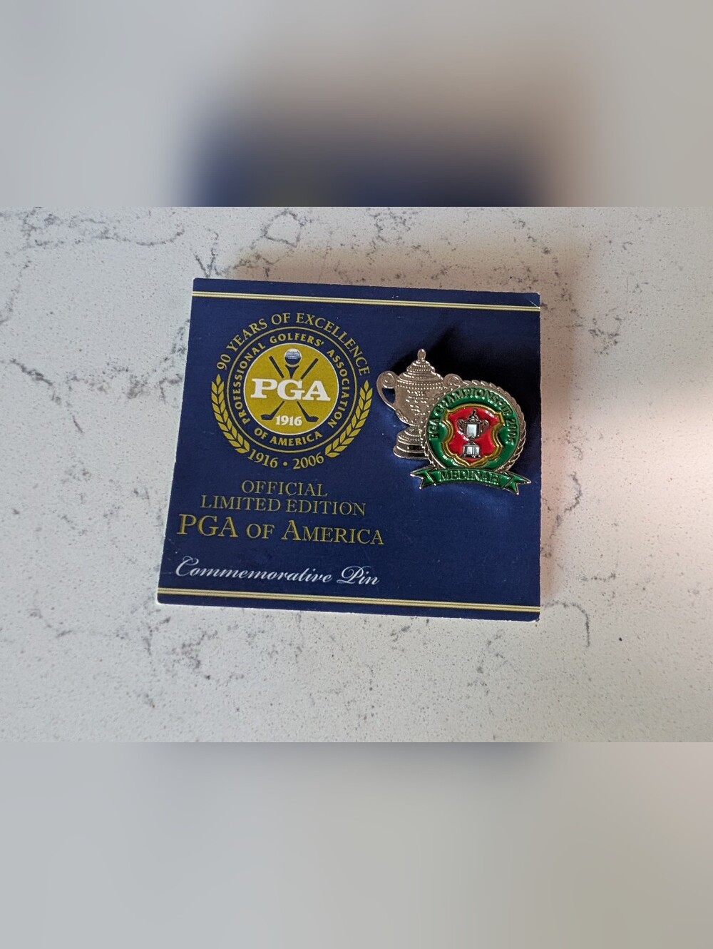 Rare 2006 PGA Championship Medinah Commemorative Lapel Hat Pin
